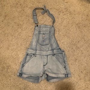 Denim overalls